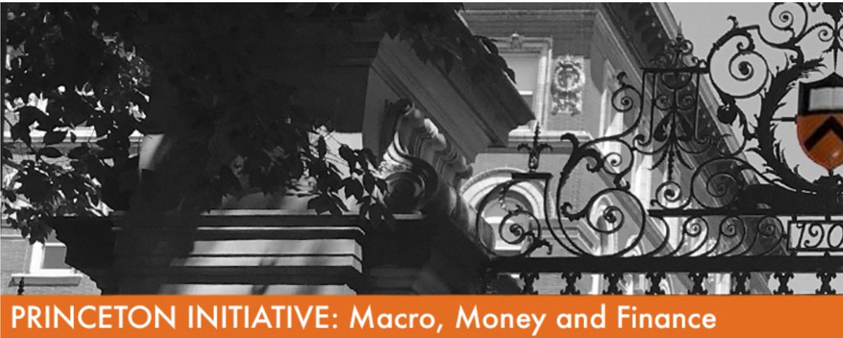 Princeton Initiative 2021: 3 days of Macro, Money and International Finance
for PhD students (at or after 2nd year). 
initiative.princeton.edu/programs/2021-…
taught by, Yuliy Sannikov, Chris Sims, <a href="/AtifRMian/">Atif Mian</a>, 
Harold James, Moto Yogo, Moritz Lenel, Jonathan Payne, ...