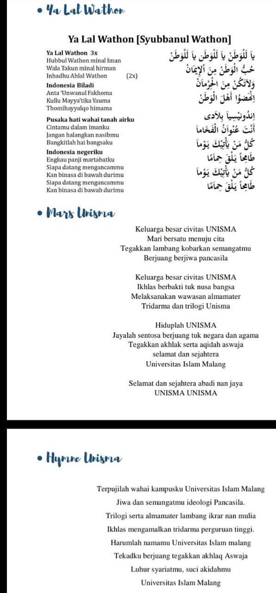Inieta3's tweet photo. Hafalan

Seketika full dengan screenshot 

#OshikaMaba2021 #UnismaKece #UnismaMalang #KampusSwastaTerbaik #KampusNUterbaik #BEMUnisma 
@unisma193 @BEMUnisma_Mlg https://t.co/IPea9iojG3