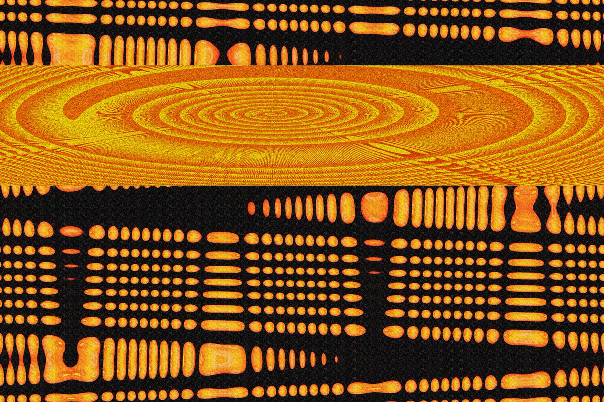 #Orange #psychedelicart #ContemporaryArt #design