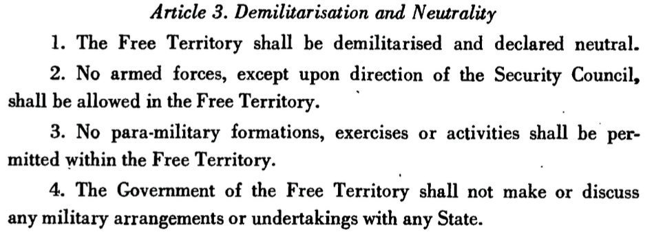TriesteLibera's tweet photo. Happy #PeaceDay from the Free Territory of Trieste, a demilitarised and neutral State with an international #FreePort.
#FTT74 #Trieste74 https://t.co/Ljc5kHO7oR