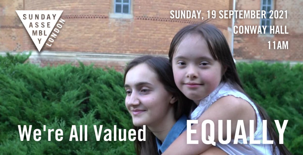 At our next assembly, Bernice Hardie, CEO of <a href="/WaveForChange/">WAVE for Change</a> talks about how we can bring all members of our community together in positive, respectful social spaces where people of different abilities can socialise together. 
Free tickets:  tickettailor.com/events/sundaya…