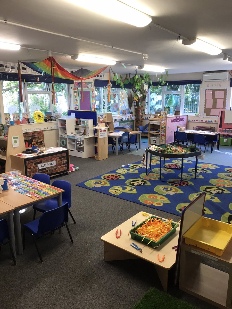 hillcroftps's tweet photo. Our EYFS classrooms are all ready for our new intake ๐ #EYFS #learningplay #outdoorlearning https://t.co/AEfeBEIYsL