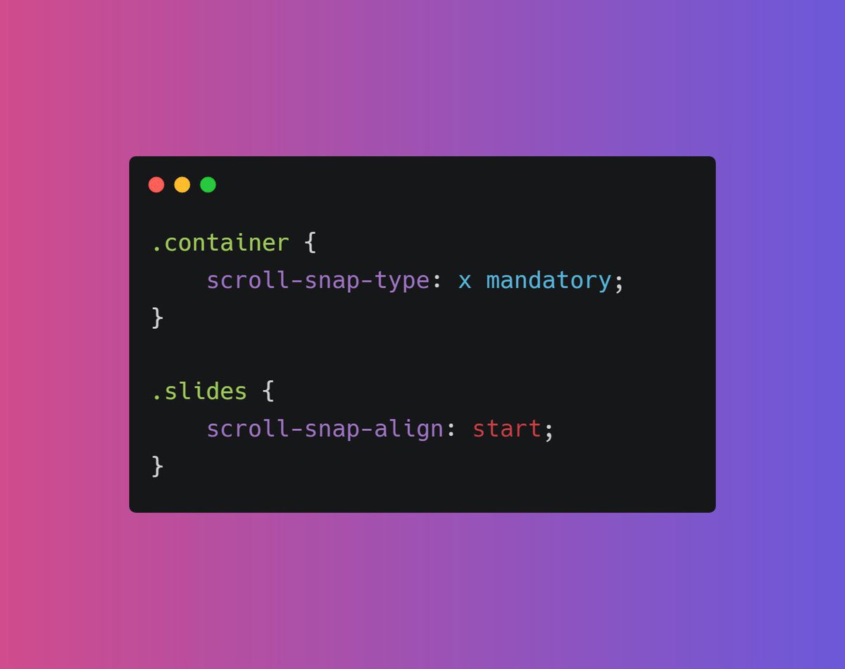 Prathkum's tweet image. Create image carousel using 2 lines of CSS. 🚀📷

🖇 codepen.io/prathkum/pen/b…