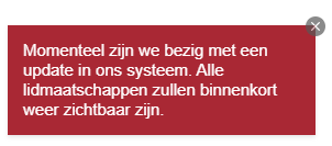 svdpas's tweet photo. @AjaxFancare Hoeveel weken blijf ik onderstaande melding nog zien en wanneer zie ik mijn lidmaatschap weer verschijnen zodat ik kaarten kan bestellen? https://t.co/p7laQ6cVjj