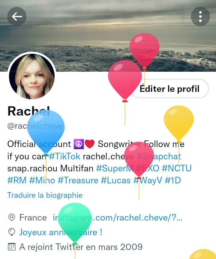 Rachel Today It S My Birthday Birthday Anniversaire 8septembre September8 T Co Dptjpuu4m9 Twitter