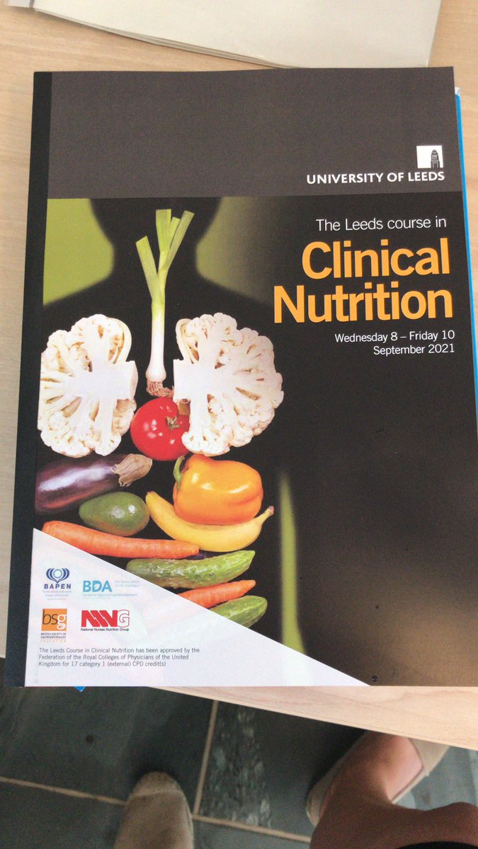 All geared up and already impressed by the course handbook I’ve been given.#letsgetlearning