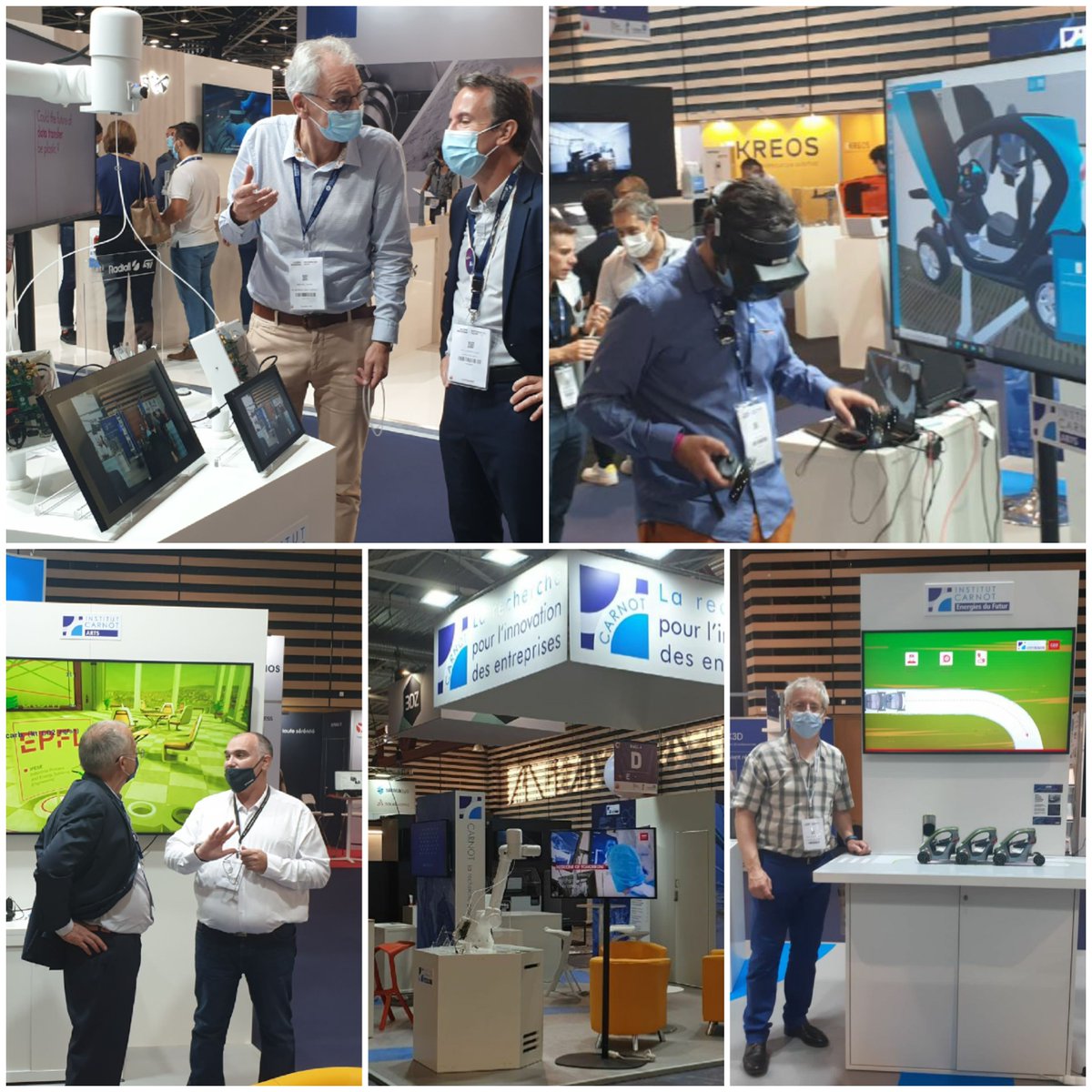 Reseau_Carnot's tweet photo. J-3 @Salon_GI The Place to Be ! Nos experts #Carnot vous attendent pour répondre à vos questions et présenter leurs compétences en #VR #imression3D #procédés #fabricationadditive #matériaux #plasturgie #IoT. Où ? stand 6E57 #GILYON21 !
#innovation #industrie40 #entreprise #retd https://t.co/p9du7rQMuj