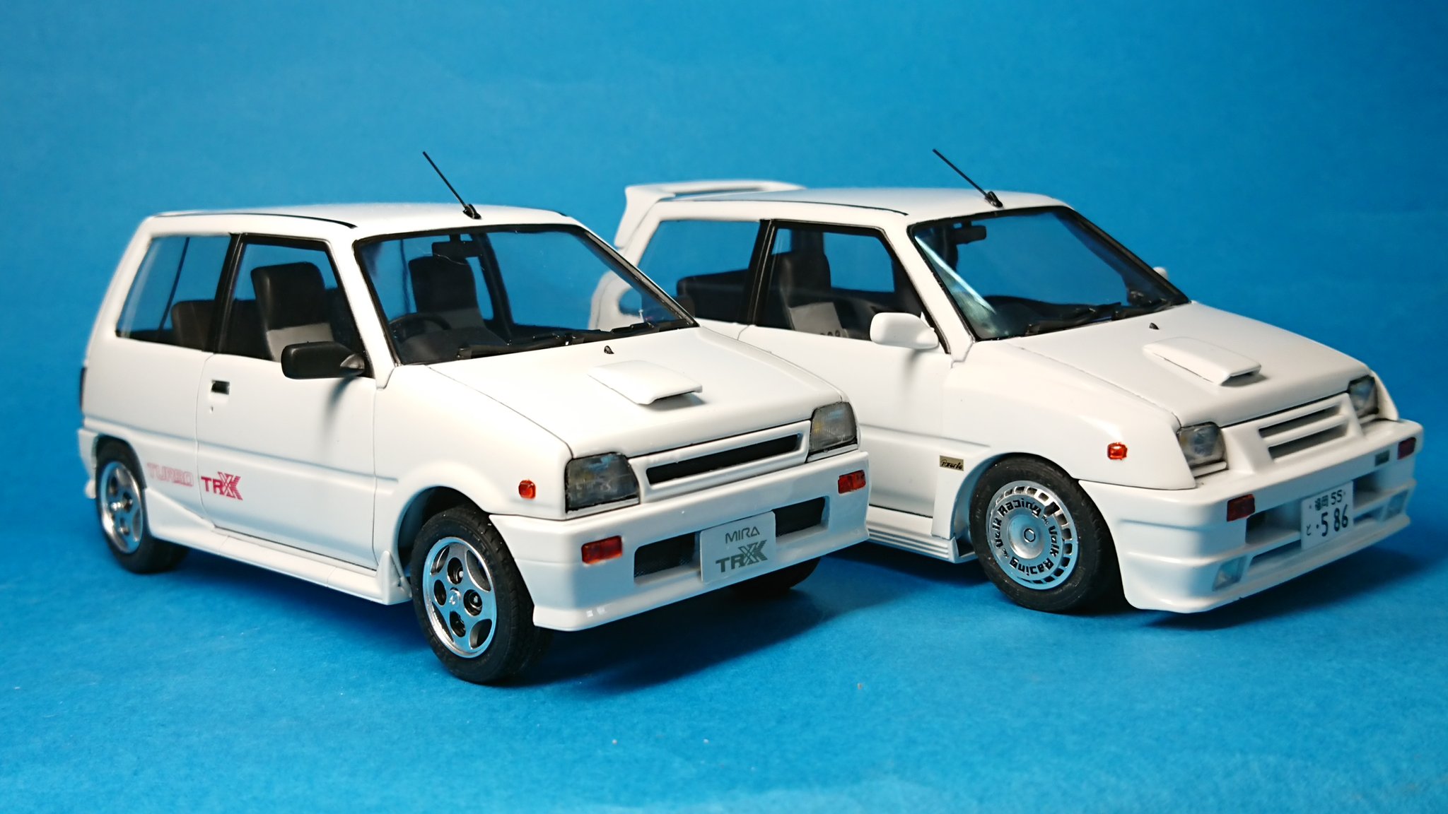 フジミ ミラ TURBO TR-XX 改 1/24 プラモデル 完成品