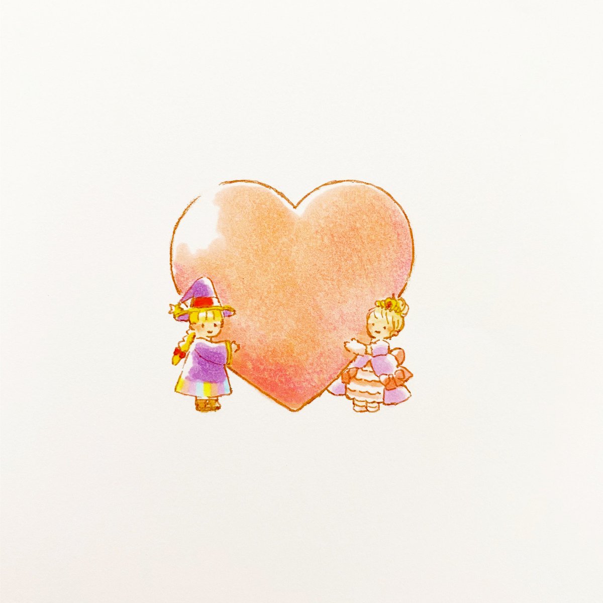 「♡ 」|のはな はるか * 絵本作家のイラスト