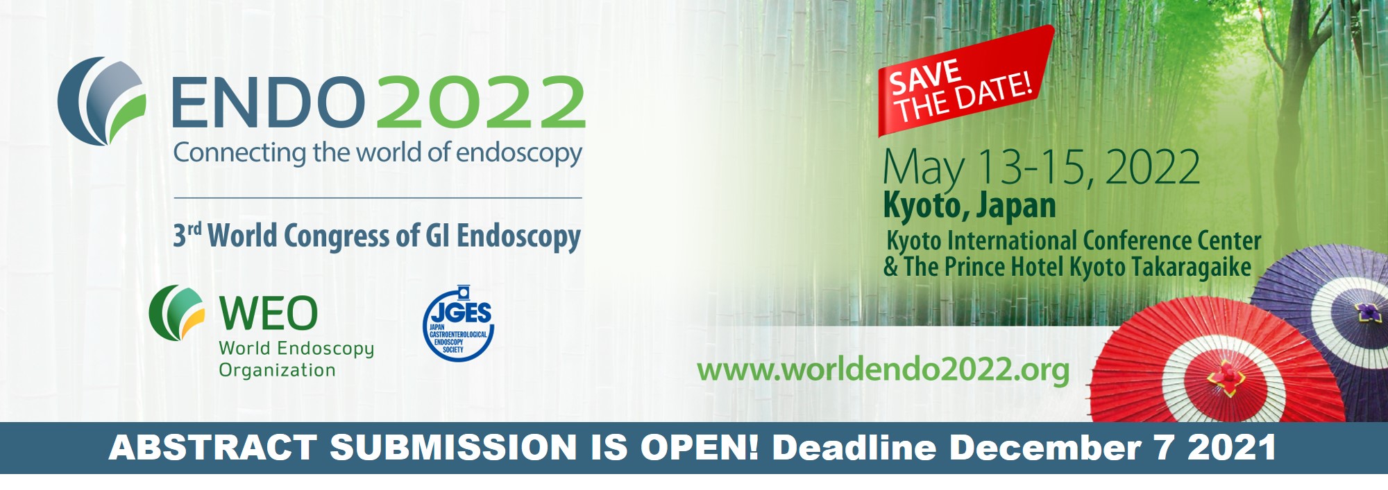 WEO on Twitter "Abstract submission for ENDO 2022 is now open! 