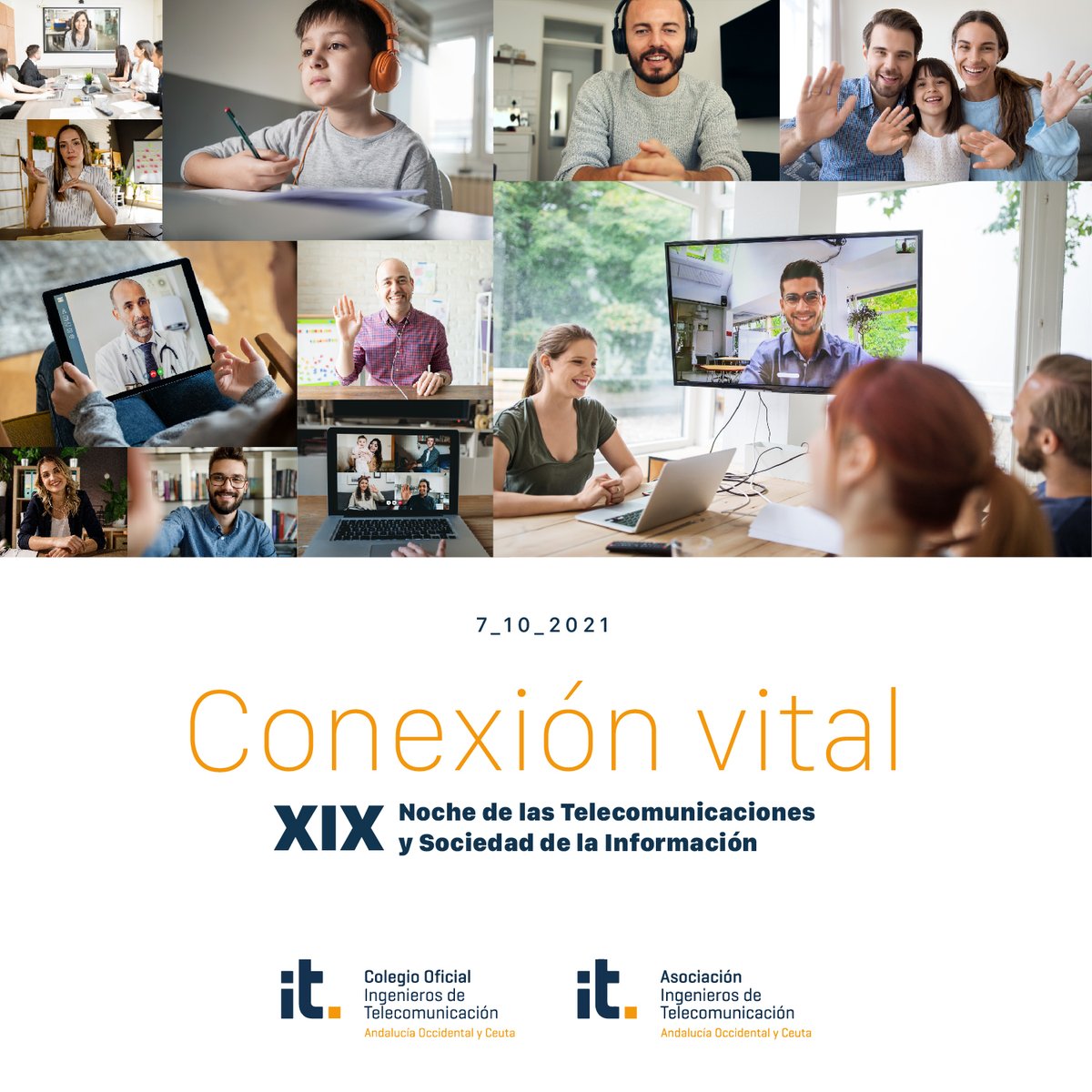 Volvemos a reunir al sector TIC andaluz en la XIX Noche de las  #Telecomunicaciones y SI‼️
➡️7 de Octubre en <a href="/PNavegacion/">Pabellón Navegación</a>
➡️Acto de entrega de los Premios Andaluces de Telecomunicaciones
➡️Novedad: 'Las Mañanas de la Noche'
No faltes! #SaveTheDate 
lanochedelastelecomunicaciones.es