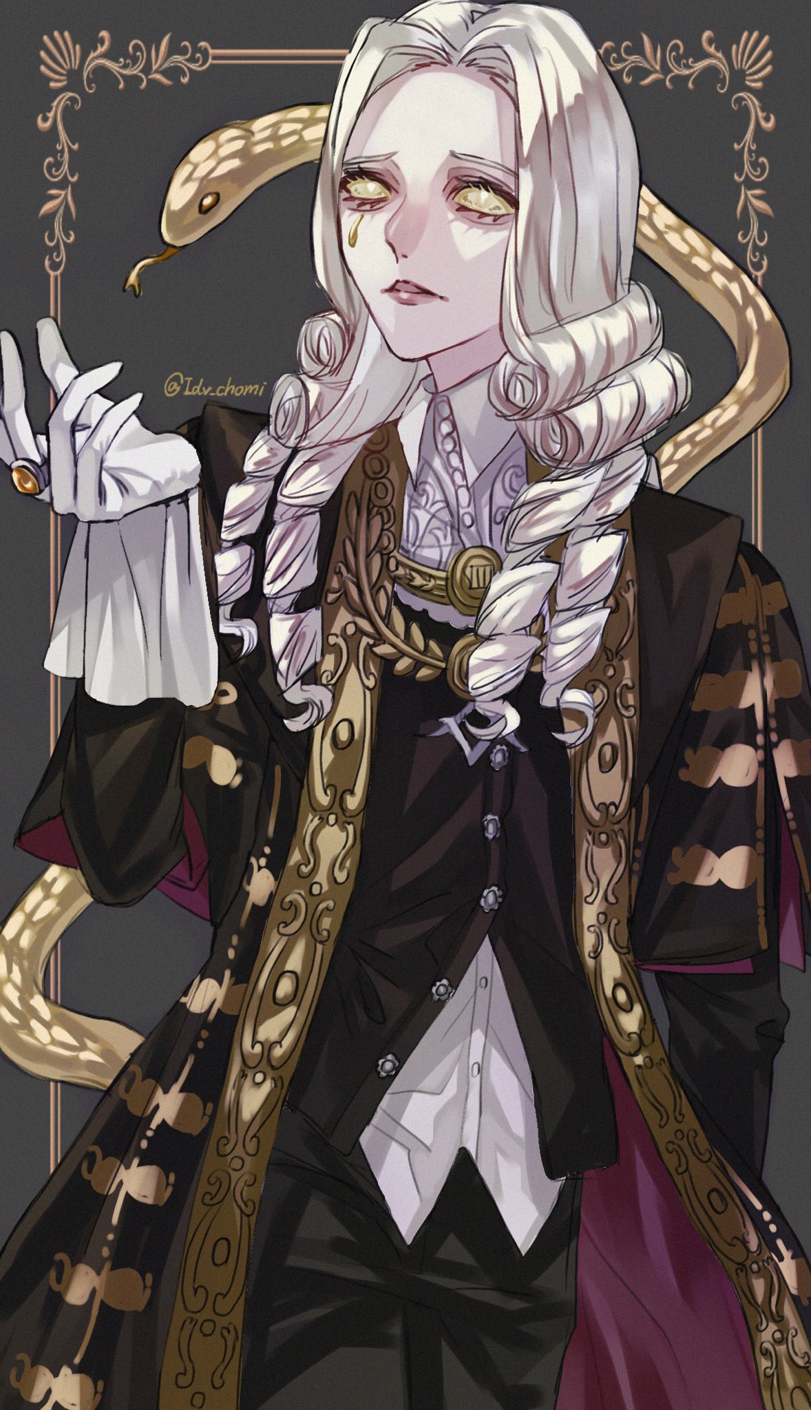 Twitter 上的 ちょみ 裁判官ジョゼフ 第五人格イラスト Identityvイラスト T Co Rqoiukuomn Twitter