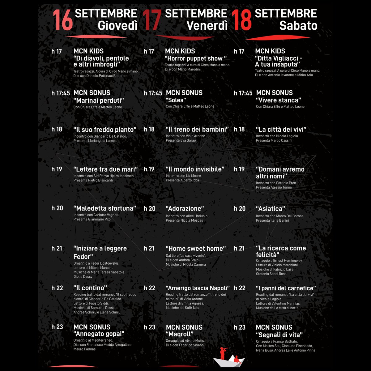 Vi abbiamo raccontato il #quando. Poi vi abbiamo raccontato il #dove. Adesso vi raccontiamo #chi sarà con noi in questo #mcn2021. 
Il #programma di <a href="/MarinaCafeN/">Chourmo</a> 
marinacafenoir.it