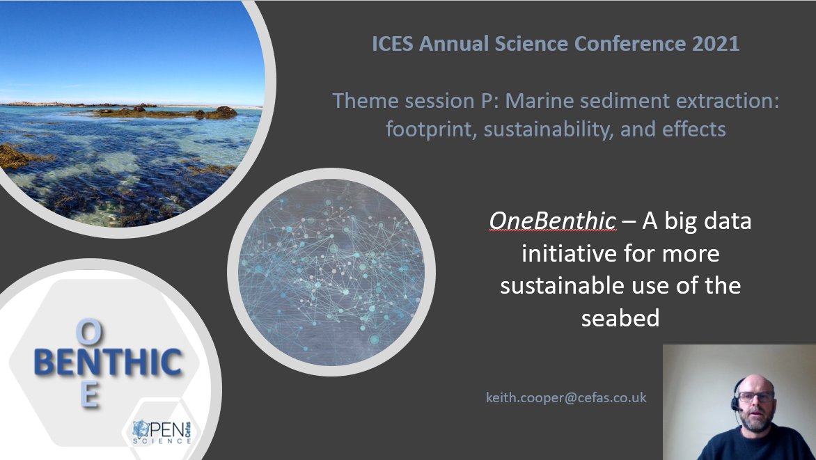 Great to be able to present the #OneBenthic  #BigData  initiative today at the @ICES_ASC. Check out the presentation in Theme session P whova.com/portal/webapp/…
#ICESASC21 @cefasGovUK