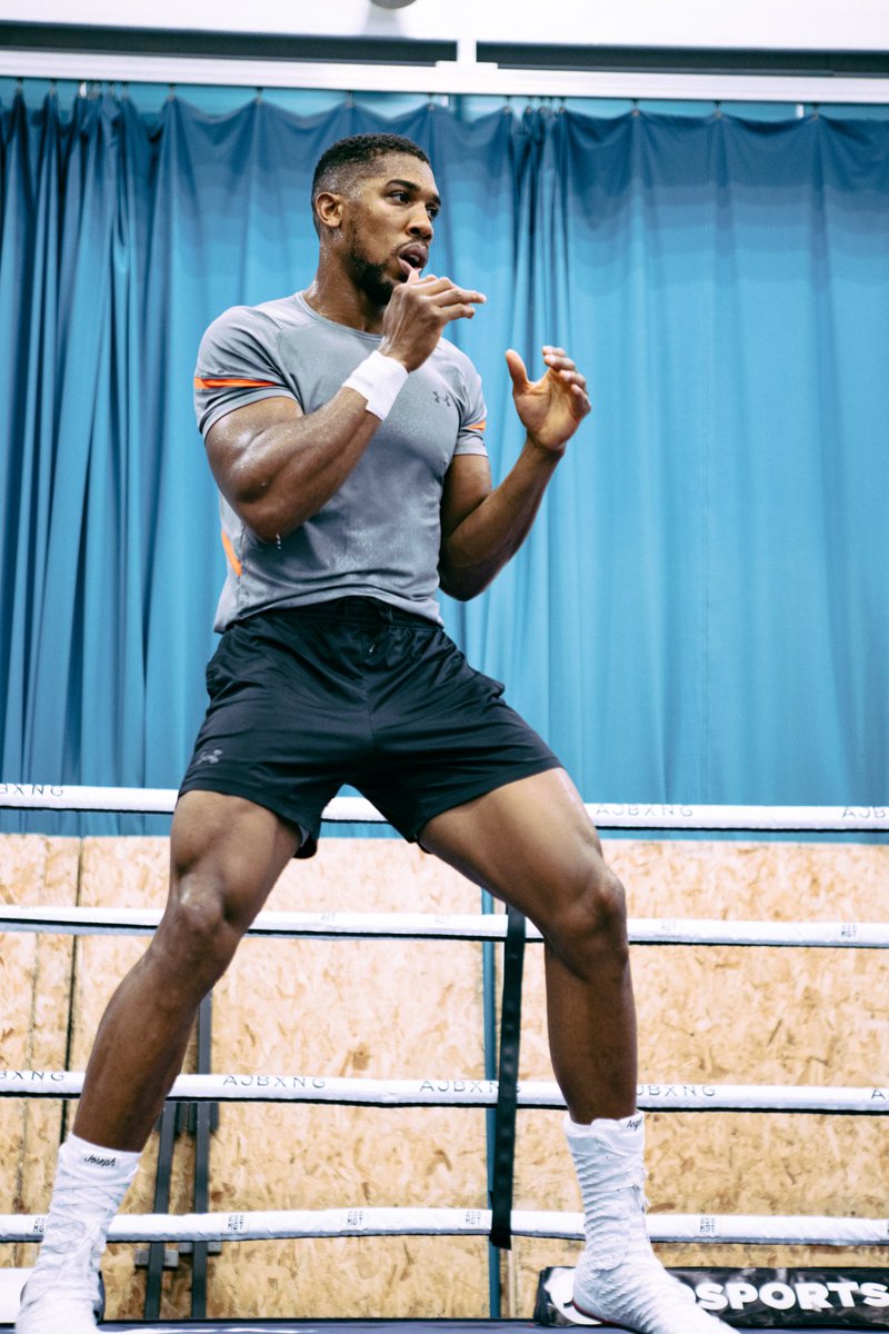 anthonyjoshua's tweet photo. We move 👣 https://t.co/8e1LvXAcAF