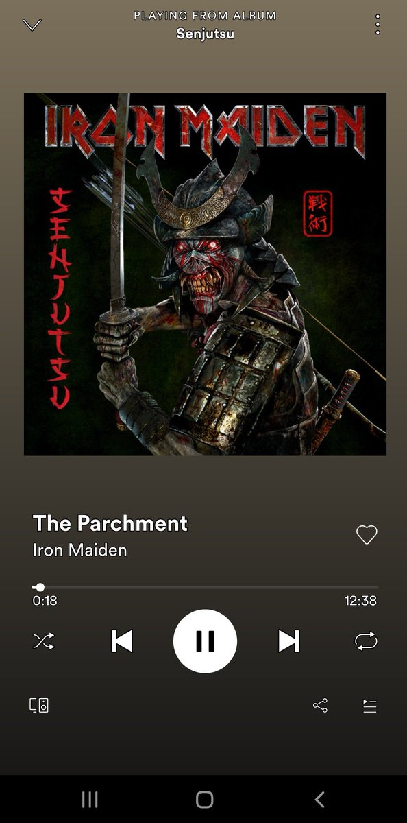 Strong Nomad vibes this one...
#Senjutsu #IronMaiden <a href="/IronMaiden/">Iron Maiden</a>