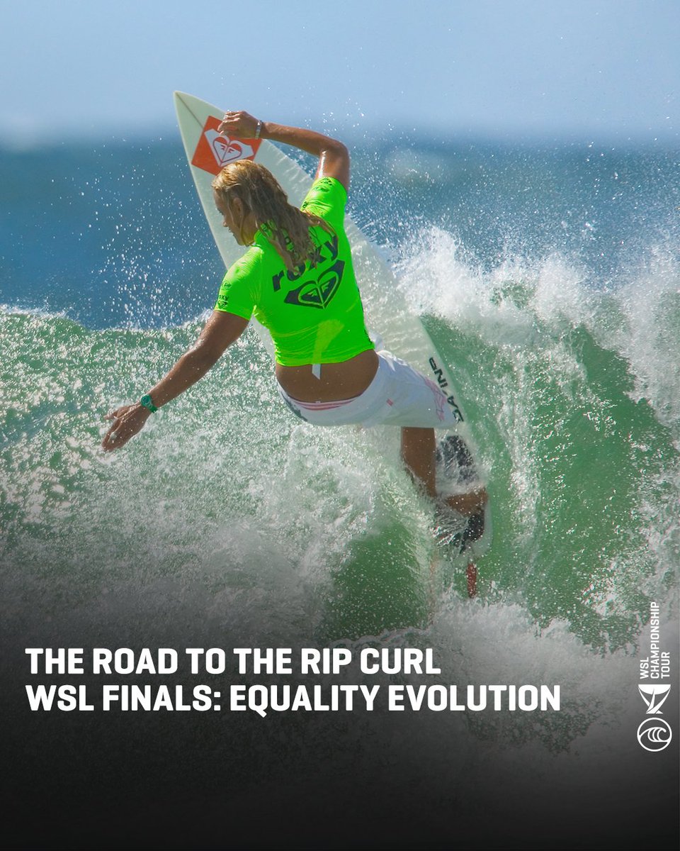 Read more about equality evolution on the road to the #ripcurlwslfinals, wsl.tv/equalityevolut….