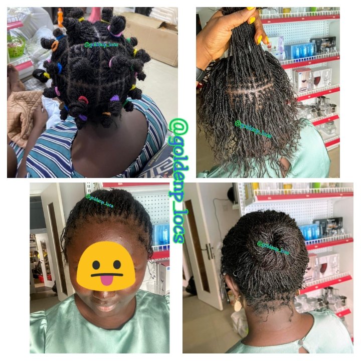 @JahmalUsen 🤭😂

Hi, am a Loctician, skilled in everything Locs (dreadlocks). I do both ladies and gents locs, am mobile, rendering home services to people in Lagos and neighboring States...

WhatsApp/Call 07034834830 to book an appointment.
Follow my page and patronize me 🙏🏿 @goldenp_locs