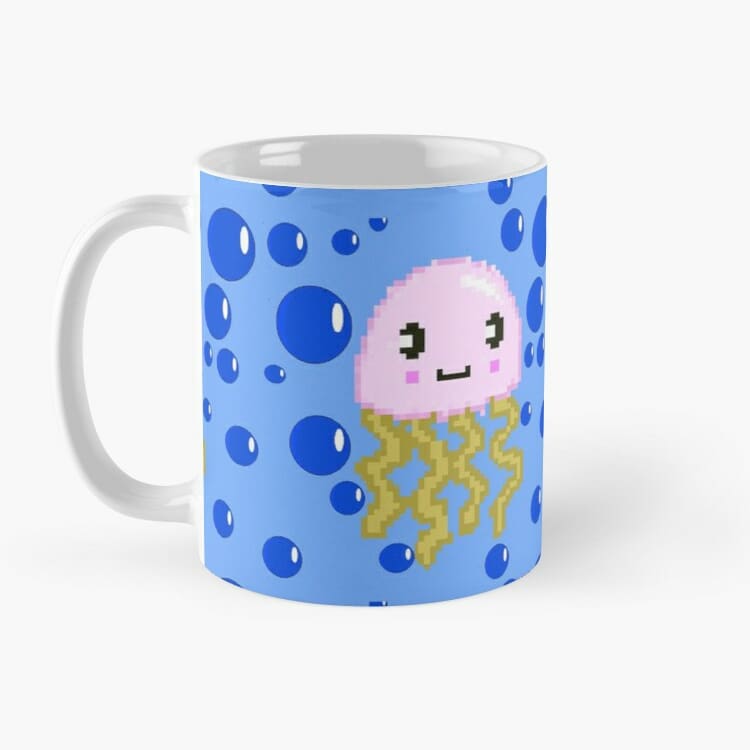 Pixel_ArtDesign's tweet photo. #pixelart #redbubbleshop #seaanimal #mugs #stickers #kawaii
New version of my pixel jellyfish 😌
.
.
Link to page here if you would like to support us https://t.co/ixSZWWVP59 https://t.co/kwQT3OV3hm