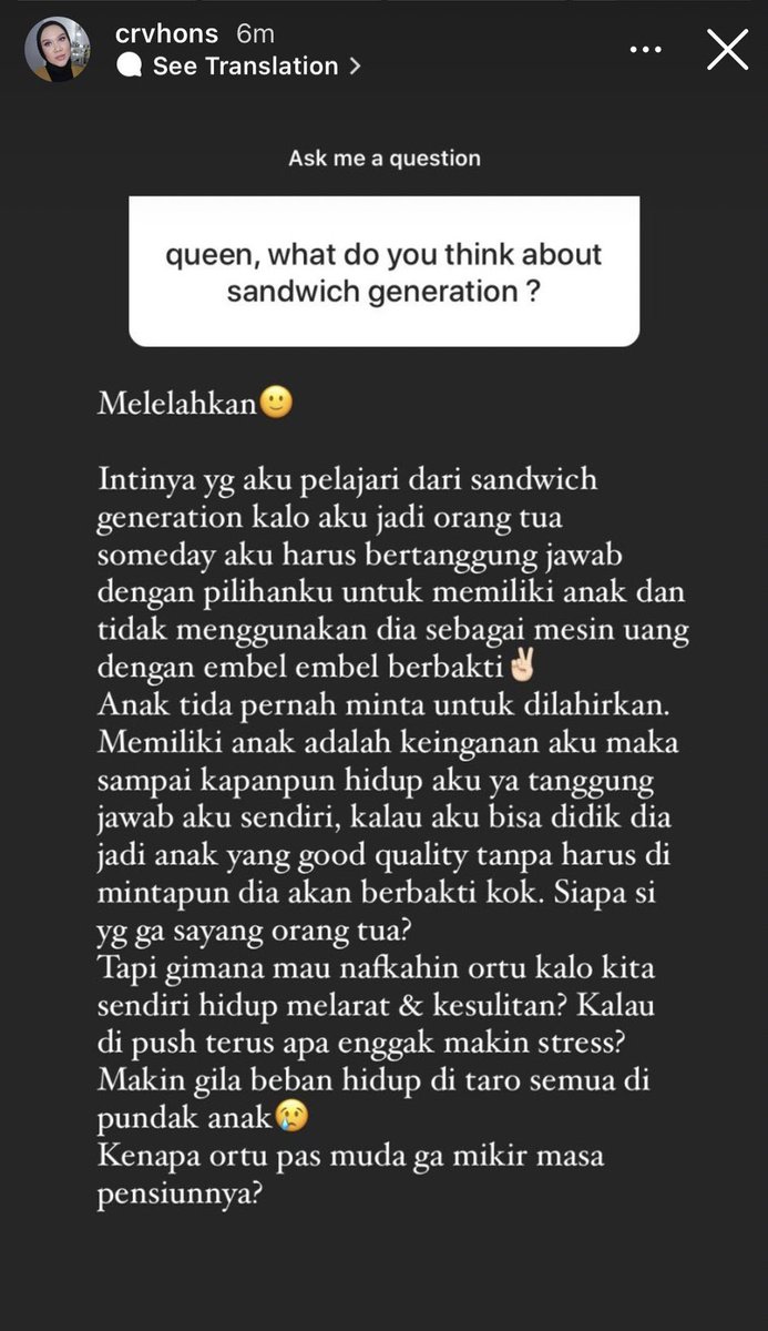 Dis! apa keluarga kalian menerapkan sandwich generation?🙂