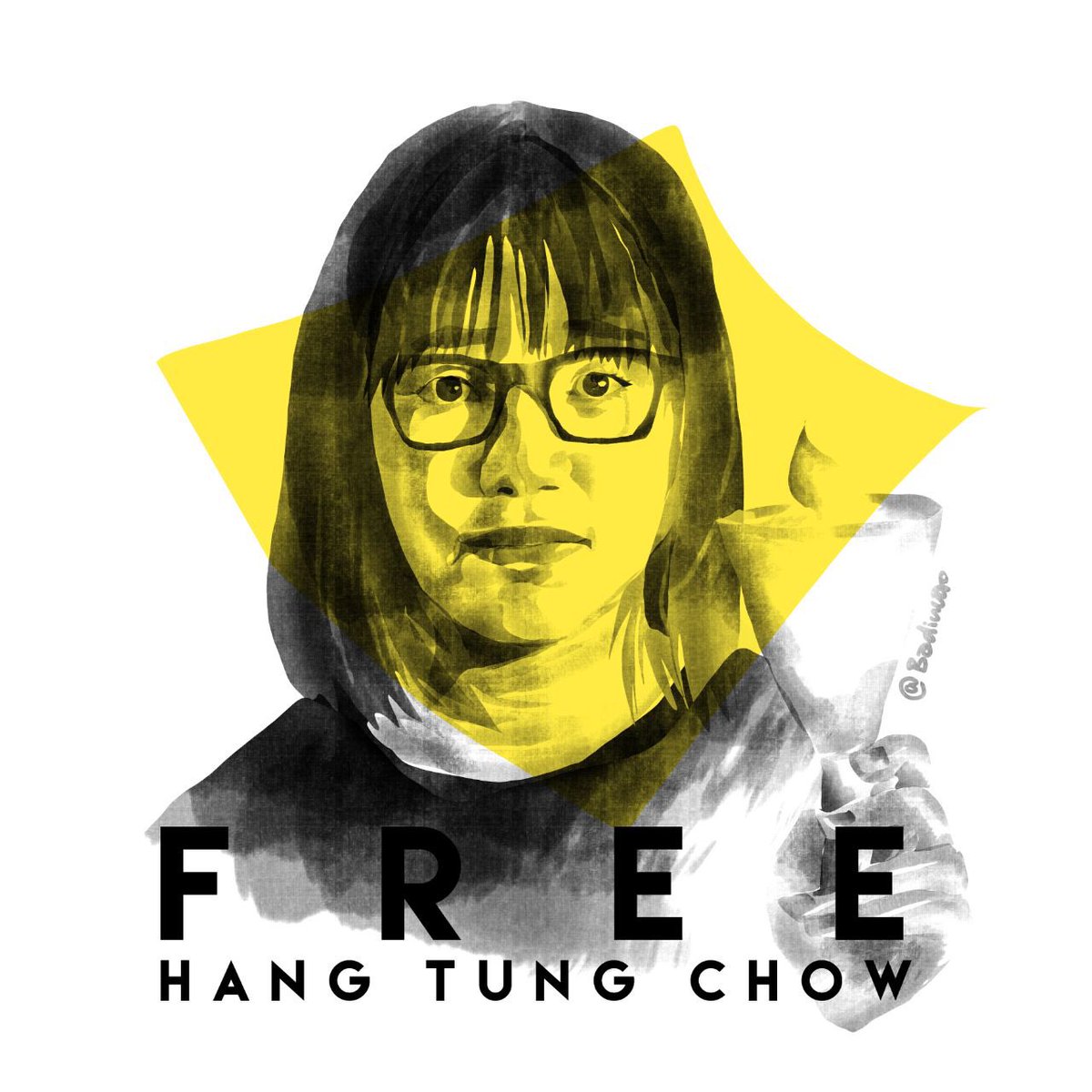 @arnohb112 Free #ChowHangTung

Credit: IG @badiucao