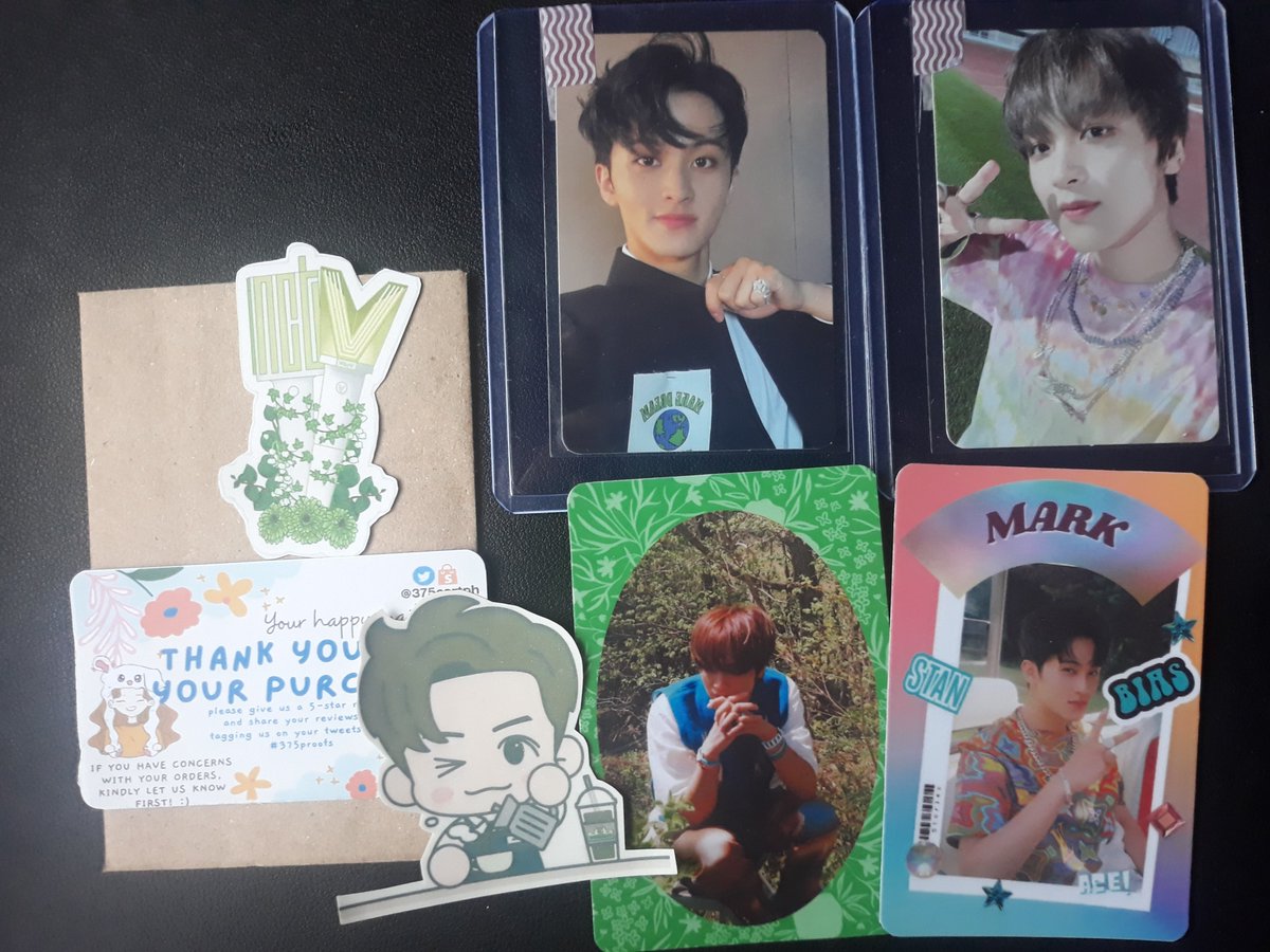yellowmecart's tweet photo. got my markhyuck pcs today from @375cartph !! thank you for packing them safely and for the freebies too!! ๐ฅฐ๐ฅฐ
#375proofs
#yellowmehappy ๐ผ https://t.co/xmiP8DmSS8
