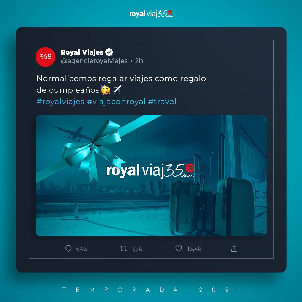 ROYAL Viajes tweet media