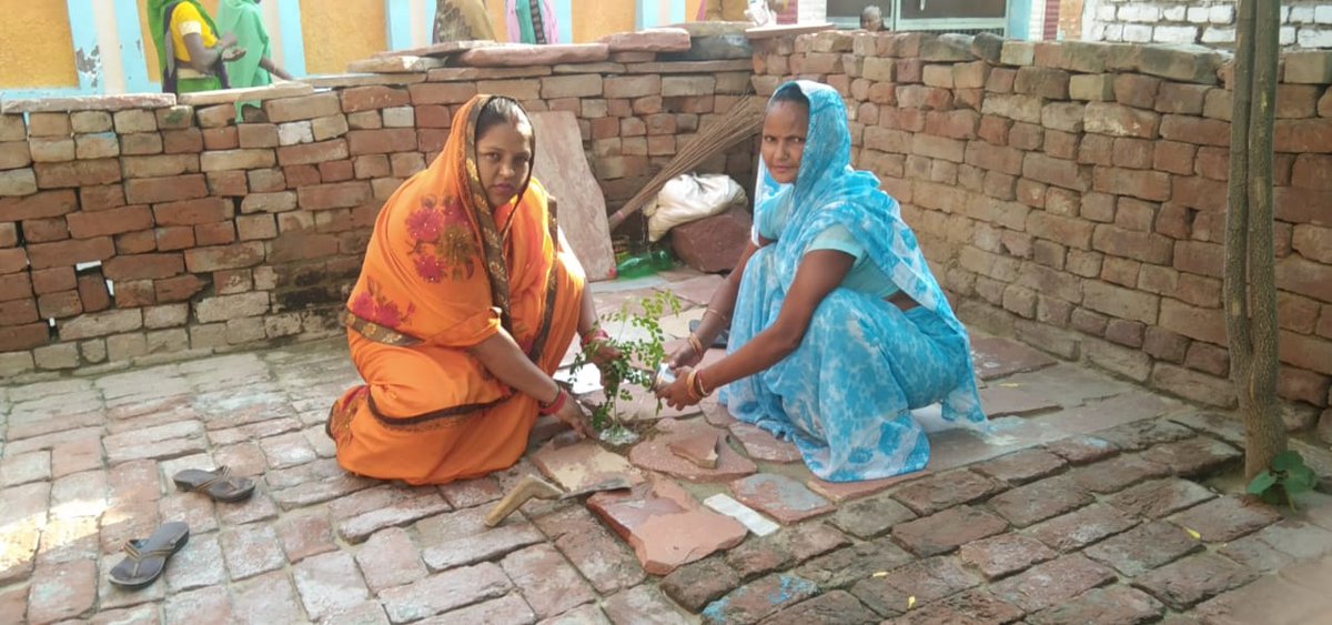 UPSRLM SHGs in Uttar Pradesh providing knowledge to shg members on nutrition through innovative activities like Rangoli ,Deepotsav and Sahjan plantation <a href="/shelly_bhai/">Bhai Shelly</a> <a href="/rlleano/">Ruth L. Leano</a> <a href="/janasonali/">Sonali Jana</a> <a href="/MinistryWCD/">Ministry of WCD</a> <a href="/Prerna_UPSRLM/">Prerna UPSRLM</a> <a href="/MoHFW_INDIA/">Ministry of Health</a> <a href="/UNICEF/">UNICEF</a> <a href="/shishir_sheth/">shishir sheth</a> <a href="/LokasishSaha/">Lokasish Saha</a>