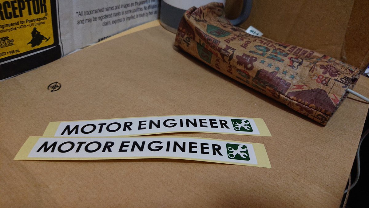 whitegorilla115's tweet photo. ステッカーも貰っちゃった。
ありがとうございます。
#モトールエンジニア
#motorengineer
#藤沢 https://t.co/EeHg3Ll0if