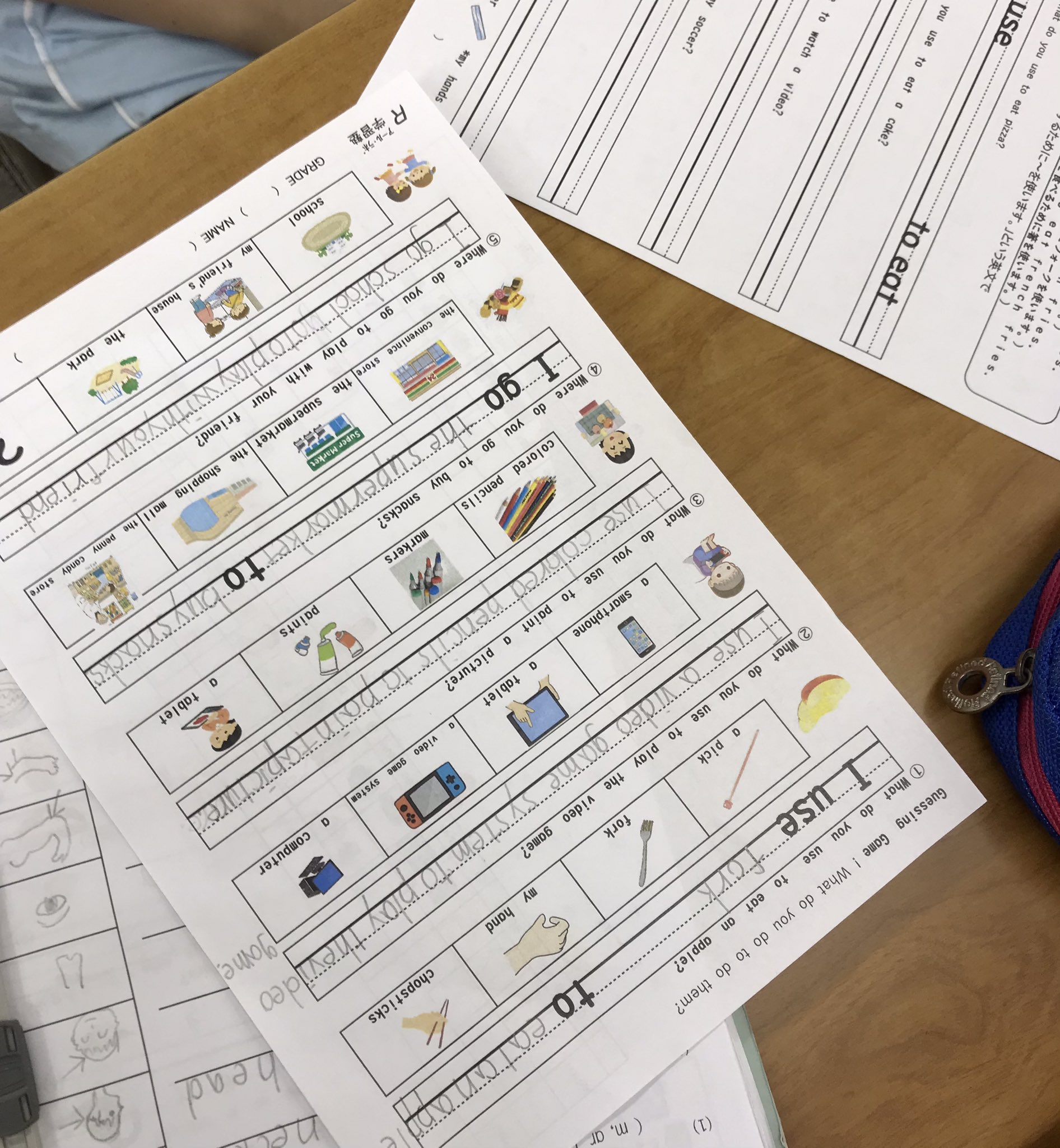 تويتر R学習塾 アール ラボ 英賀保校 على تويتر 今週の 小学英語 英会話でwarm Up 英語フリートーク What Do You Use To Eat 不定詞を使って慣れる Guessing Game Writingで自己表現 英単語spelling当て 楽しい時間はあっという間 今日も