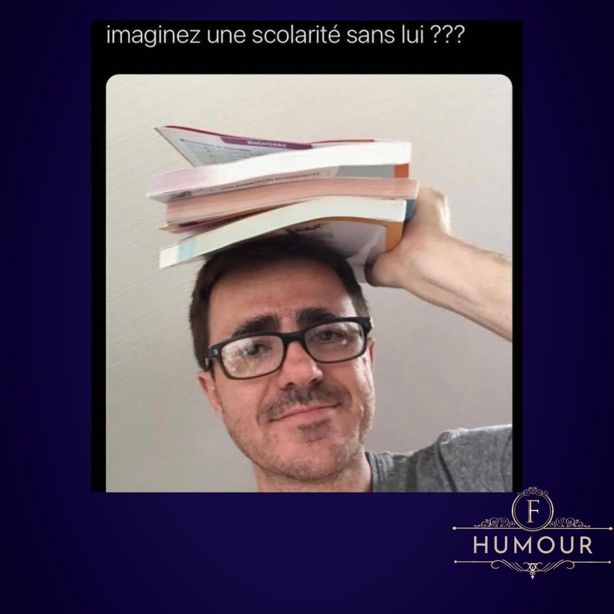 F - Humour tweet media