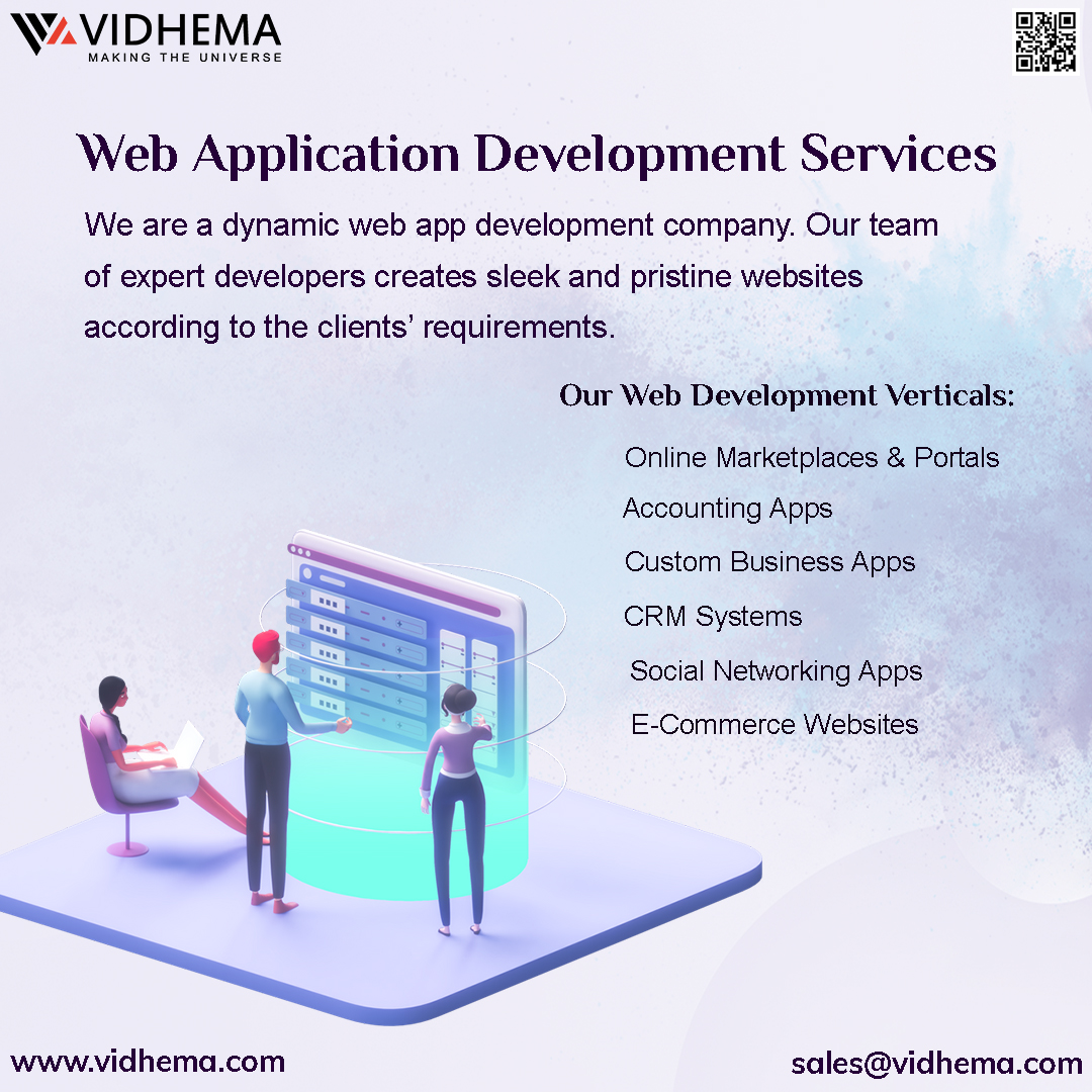 Vidhema1's tweet image. We provide a full range of custom #webapplicationdevelopment services to meet the needs of businesses.
From front and back end services to UX/UI development, we have a skillful team of developers for all the development services.
#webdevelopmentagency #webapplicationframework