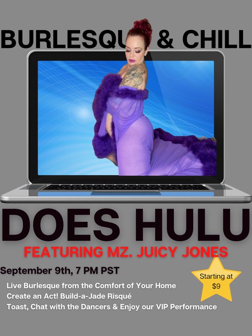 Have you gotten your tickets to Thursday night&rsquo;s @burlesquexchill does Hulu, yet? My last virtual B&amp;C<a href="/tag/newprofilepic"class="tags"><span>#newprofilepic</span></a>