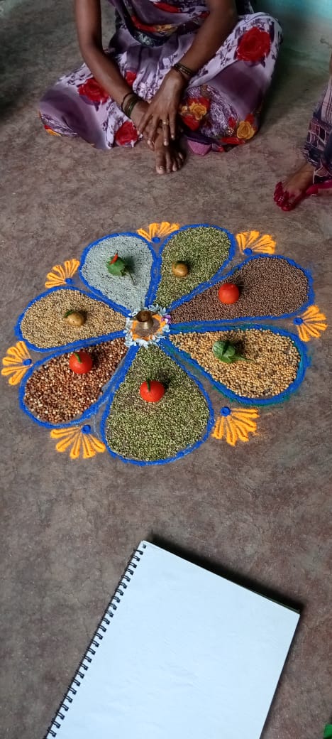 A feast for the eyes and much more! UPSRLM SHG members spreading awareness on nutrition in the community using locally available sources, as part of #POSHANMaah2021
<a href="/MinistryWCD/">Ministry of WCD</a> <a href="/POSHAN_Official/">POSHAN Abhiyaan</a> <a href="/myogiadityanath/">Yogi Adityanath</a> <a href="/UPGovt/">Government of UP</a> <a href="/shelly_bhai/">Bhai Shelly</a> <a href="/shishir_sheth/">shishir sheth</a> <a href="/ShyamSu12247564/">Shyam Sunder sharma</a>