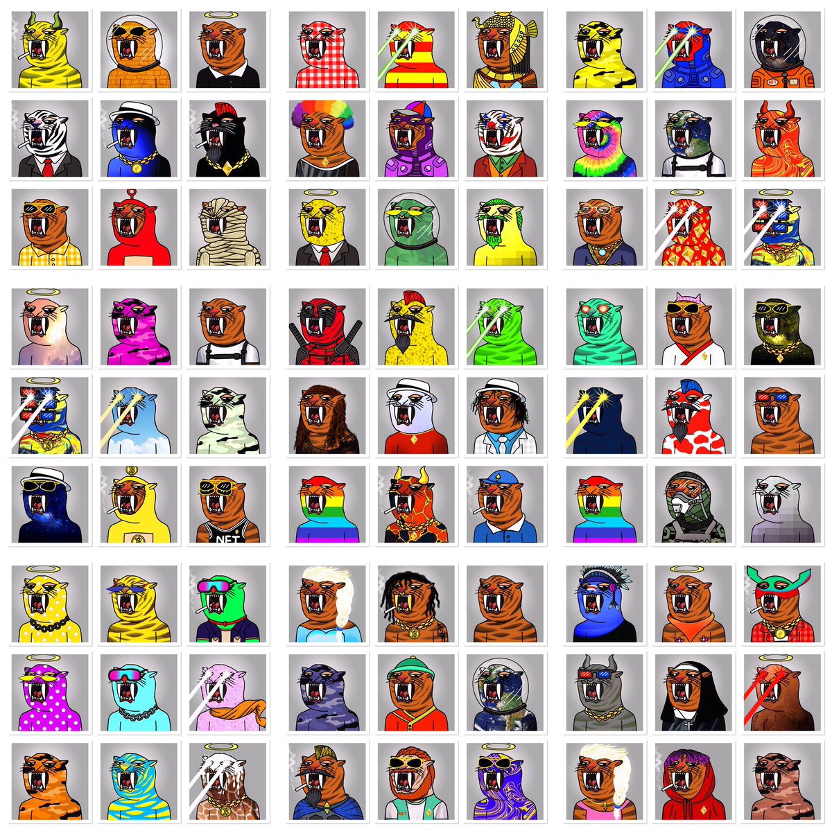 Aggressive_Cats's tweet photo. Thank you so much for having!🐯🐯
Wish you have a nice day!🌿🌈🌵
👉🏻 https://t.co/HTH1EdNJoD

#nft #nftcollector #NFTs #opensea #cryptoart #Ethereum #aggressiveCats #NFTcollection #cryptopunks https://t.co/3zT5lNDADU