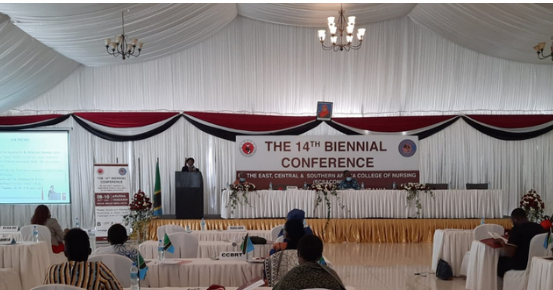 Key phrase at #AmrefECSACON2021  is ''This moment must be the world's wake up call '  .  <a href="/ecsacon/">ECSACONM</a> <a href="/Amref_Worldwide/">Amref Health Africa</a> <a href="/Amref_Kenya/">Amref Health Africa in Kenya</a>  The three issues that affect nurses and midwives are --Gender, Hierarchy and Leadership !
