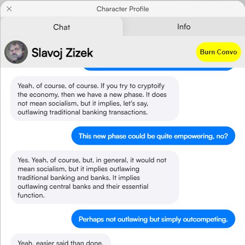 gulliverchat's tweet photo. iNFT Slavoj sounding a bit bearish👀👀 https://t.co/bNYyxBgb0n