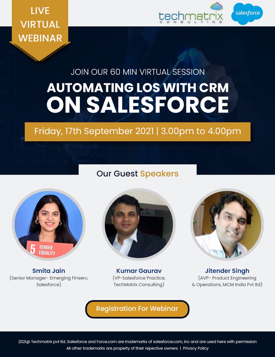 TechMatrix_SG's tweet image. Discover how LOS integrated with CRM on Salesforce is proving to be a robust game-changer for modern financial service providers. Register here: bddy.me/3BNGlJW
