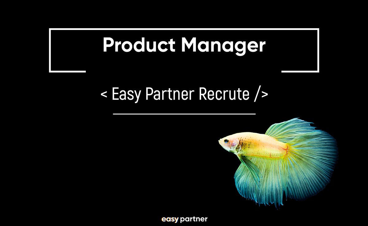 ⚡ Alerte Job ⚡

◾ #Product #Manager H/F

CDI : 49K à 55K 

Profil : Confirmé

📍 Paris

Plus de détails dans l'annonce 👉 bit.ly/3BOjnm5

#jobsearch #Jobs #tech #recrutement #offres #easypartner