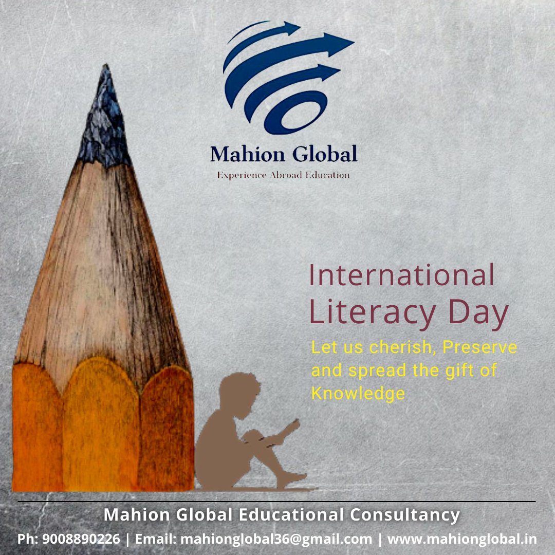 "Literacy is a bridge from misery to hope. It is a tool for daily life in modern society. 
- Kofi Annan, former UN Secretary-General

#internationalliteracyday #literacy #education #literacyday #worldliteracyday #literacymatters #humanrights #reading #september #learning #school