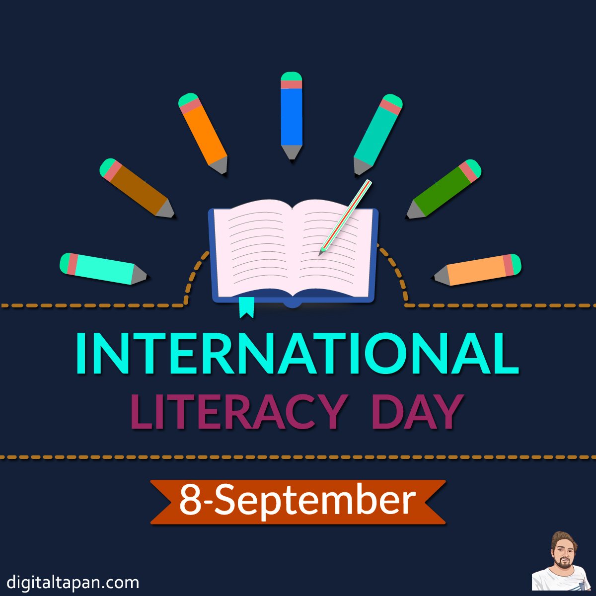 Every year, #internationalliteracyday2021  is celebrated on September 8, 2021. It is celebrated to raise awareness and concern for literacy problems that exist in our country, as well as on the global level. 

#socialmediamarketing #learndigitalmarketing #digitalmarketingcourse