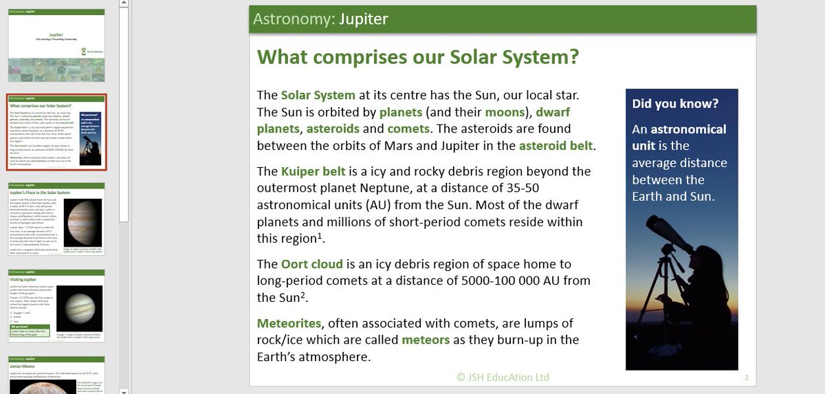 GCSE Astronomy teachers. Looking into JSH Education I just happened upon these nice free mini ppts for GCSE Astronomy. Pls RT if useful: dropbox.com/s/ezuv085q8ek0…