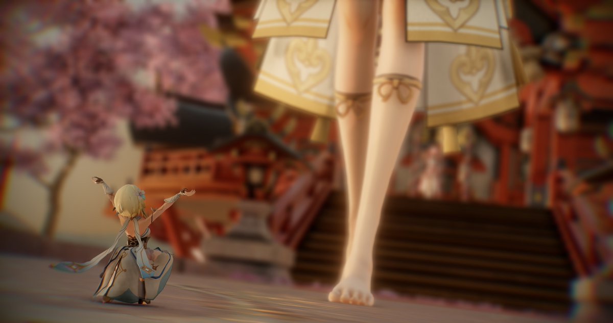 MiraiFear's tweet photo. Lumine's Wish (part1) https://t.co/4c39hGDST9
