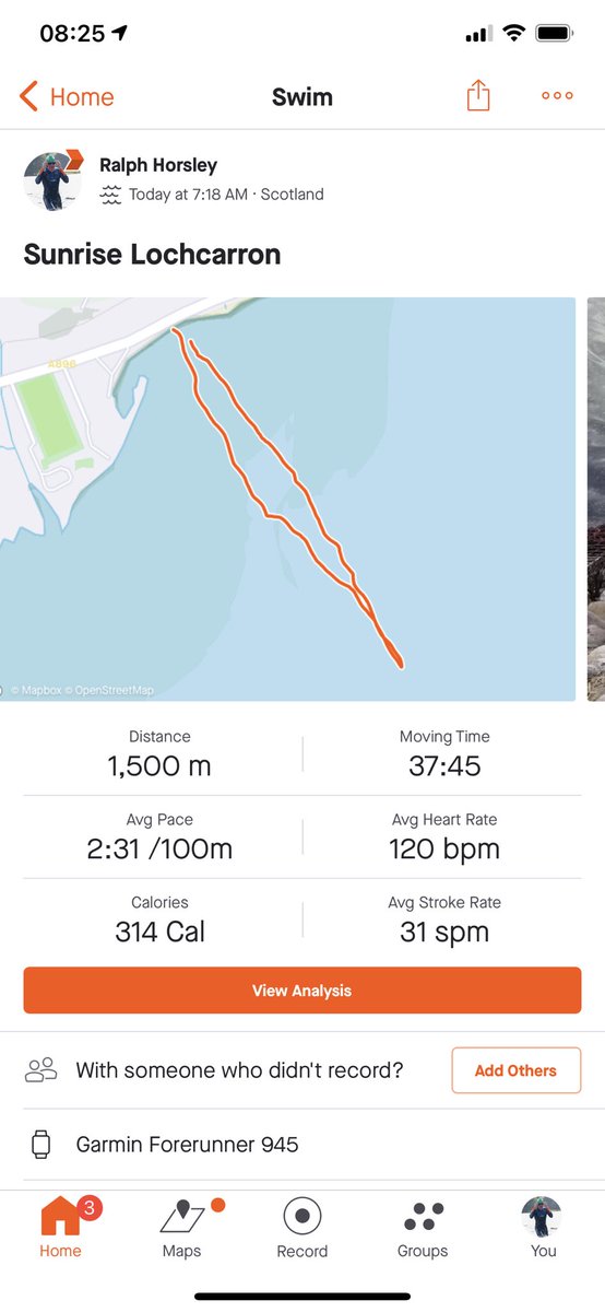 RalphHorsley's tweet image. Beautiful holiday sunrise swim in Lochcarron. #swimming #holiday #referencephoto