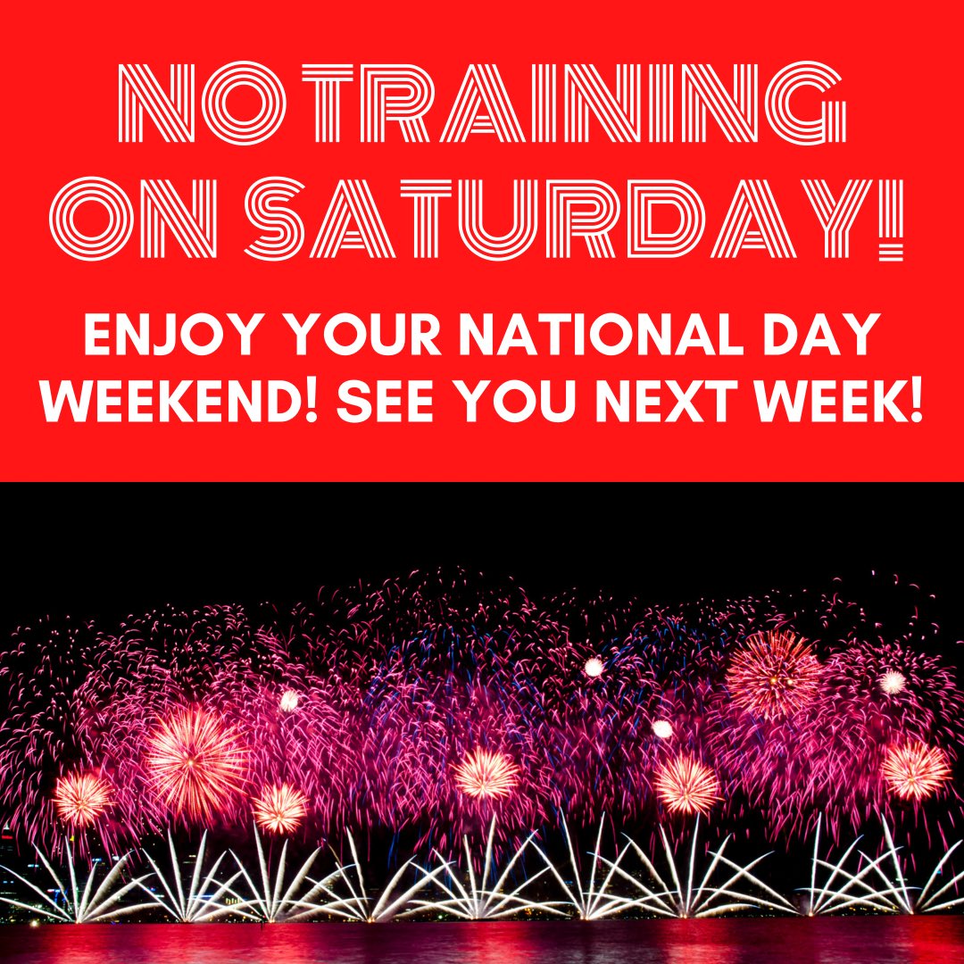 Listen up folks! Training this Saturday is cancelled, enjoy your post National Day lie-in and have a great one! See you next week!#gibraltarrugbyfamily #nationaldaygibraltar2021 #letscelebrate