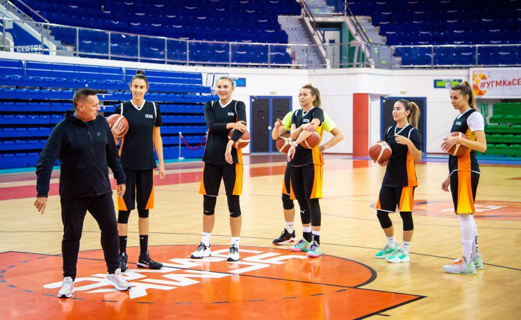 Hey! The team is in Yekaterinburg and started pre-season trainings.