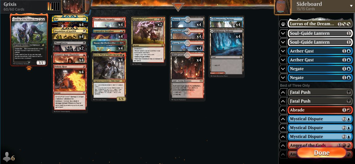 Vendilion's tweet photo. Historic Grixis. https://t.co/n8tSdsAyS2