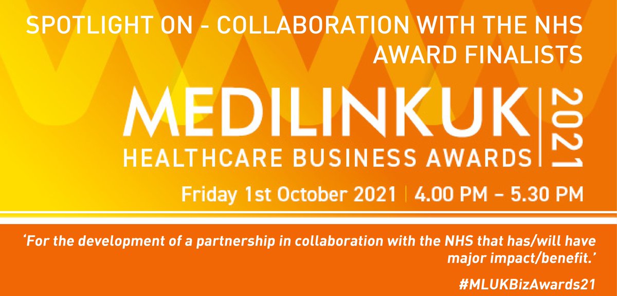 Medilink UK (@medilinkuk) on Twitter photo Good luck to the #MLUKBizAwards21 'Collaboration with the NHS' finalists! Partnerships with the #NHS to benefit their business & patient care. <a href="/SourceBio/">Source BioScience</a> <a href="/dignio/">Dignio</a> <a href="/dtrmedical/">DTR Medical®</a> <a href="/InhealthcareUK/">Inhealthcare</a> <a href="/MastercallH/">Mastercall Healthcare</a> <a href="/CievertLtd/">Cievert</a> <a href="/cardmedic/">CardMedic</a> #PatientcardsLtd. Join us! bit.ly/MLUKBiz21 Good luck to the #MLUKBizAwards21 'Collaboration with the NHS' finalists! Partnerships with the #NHS to benefit their business & patient care. <a href="/SourceBio/">Source BioScience</a> <a href="/dignio/">Dignio</a> <a href="/dtrmedical/">DTR Medical®</a> <a href="/InhealthcareUK/">Inhealthcare</a> <a href="/MastercallH/">Mastercall Healthcare</a> <a href="/CievertLtd/">Cievert</a> <a href="/cardmedic/">CardMedic</a> #PatientcardsLtd. Join us! bit.ly/MLUKBiz21