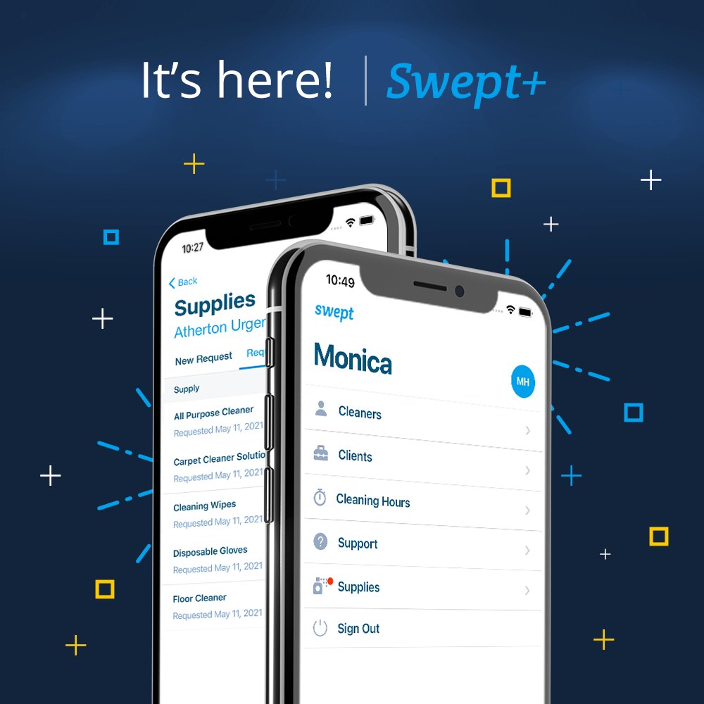 Swept on Twitter "You Spoke, We Listened. Introducing Swept +, the