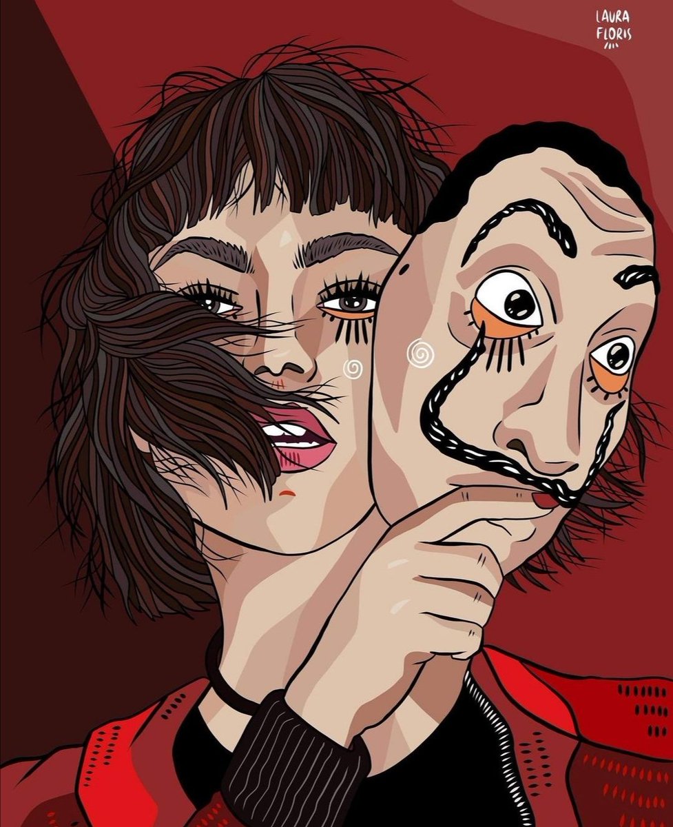 Descansa en paz Tokio, by <a href="/FlorisLaura/">Laura Floris</a>. #LaCasaDePapel